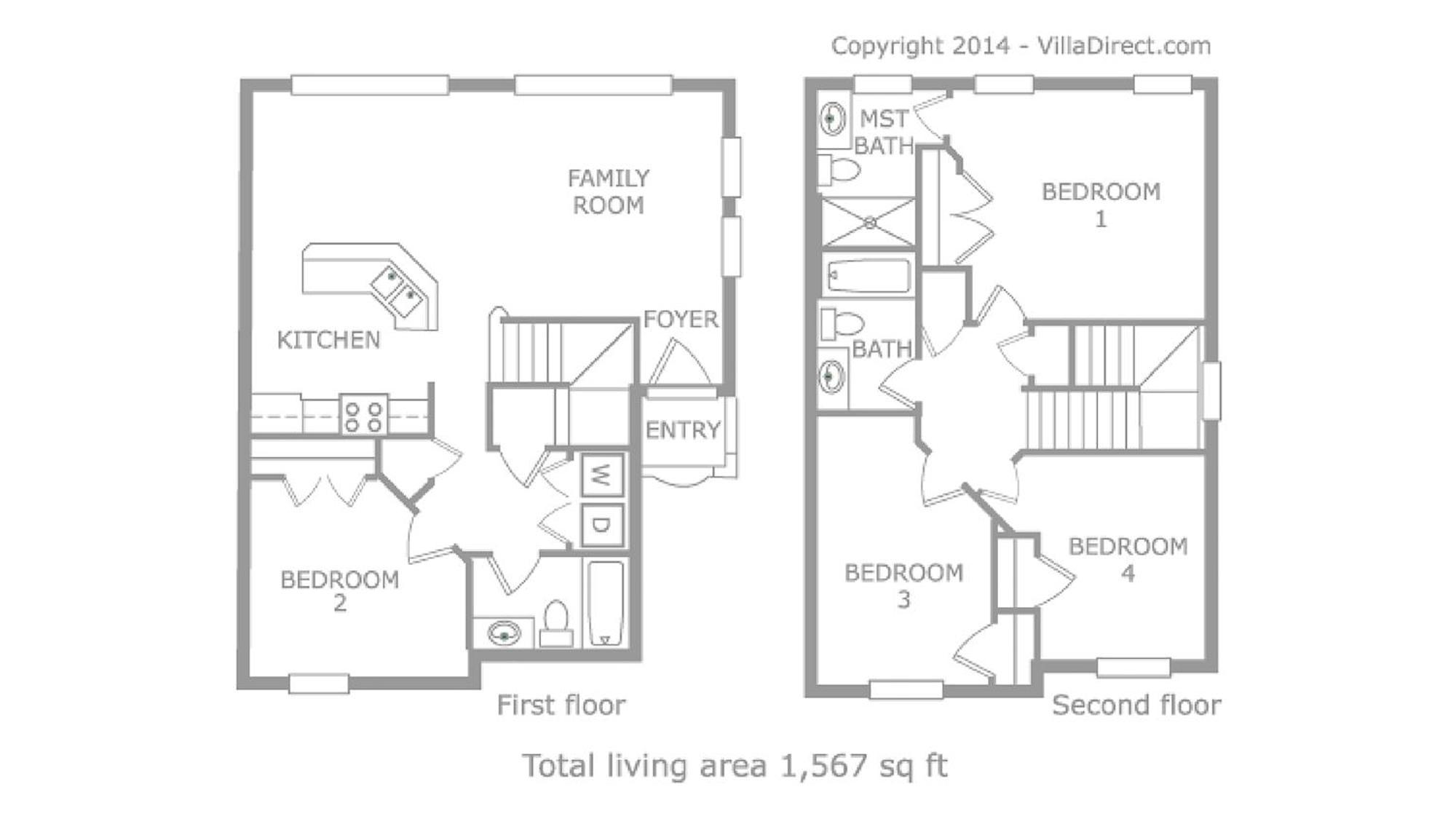 Encantada Rose - A 4 Bed Townhouse Near Disney Киссимми Экстерьер фото